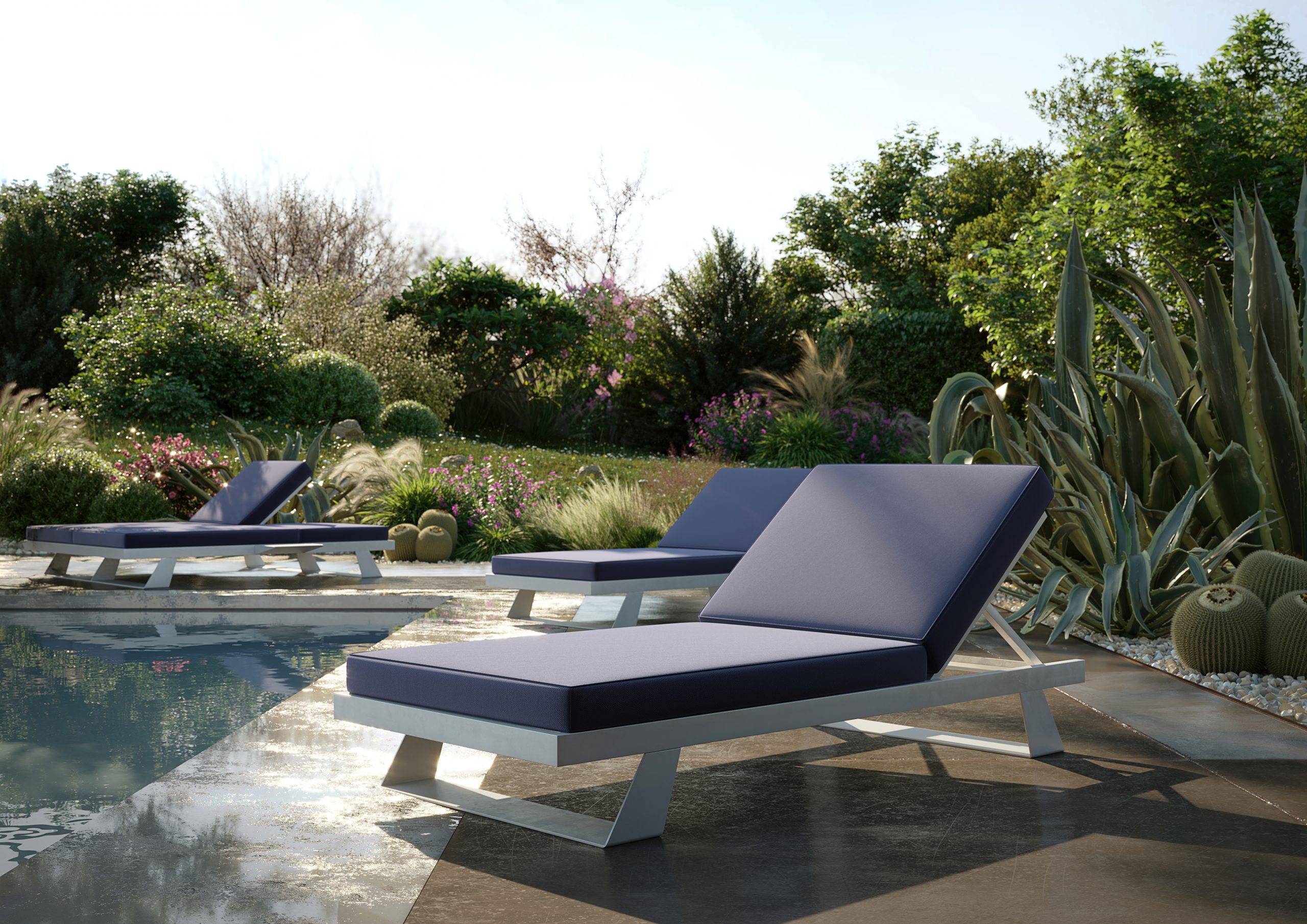 Naxos lounge chair outdoor